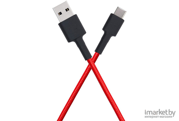 Кабель Xiaomi Mi Type-C Braided Cable / SJV4110GL (красный)