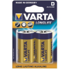 Батарейка, аккумулятор, зарядное Varta LONGLIFE D Bli 2 CIS