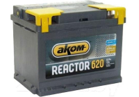 Автомобильный аккумулятор AKOM Реактор 6СТ-62 Евро / 562020009 (62 А/ч)