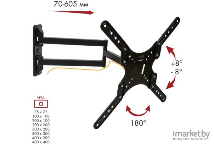 Кронштейн для телевизора VLK Trento-18
