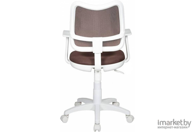 Офисное кресло Бюрократ CH-W797/BR/TW-14C белый/коричневый [847130]