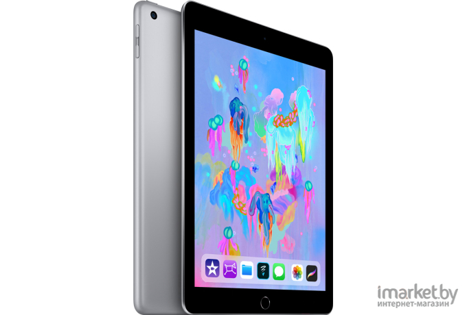 Планшет Apple iPad 2018 32GB Wi-Fi / MR7F2 (серый космос)