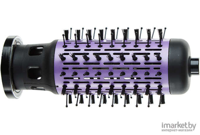 Фен-щетка Delta LUX DL-0443R черный/фиолетовый