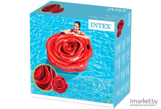 Надувной плот Intex Красная роза 58783