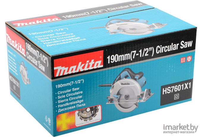 Сетевая циркулярная пила Makita HS7601X1 187286