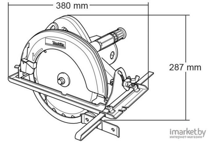 Сетевая циркулярная пила Makita N5900B