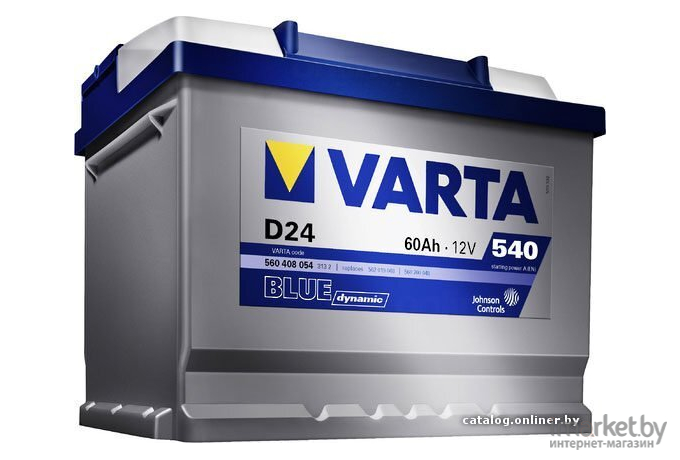 Автомобильный аккумулятор Varta Blue Dynamic / 560408054 (60 А/ч)