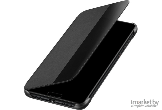 Чехол для сотового телефона Huawei P20 Smart View Flip Cover черный