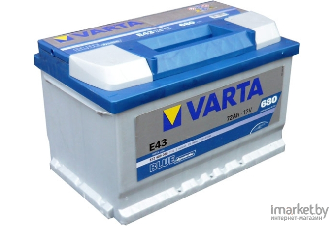 Автомобильный аккумулятор Varta Blue Dynamik / 572409068 (72 А/ч)