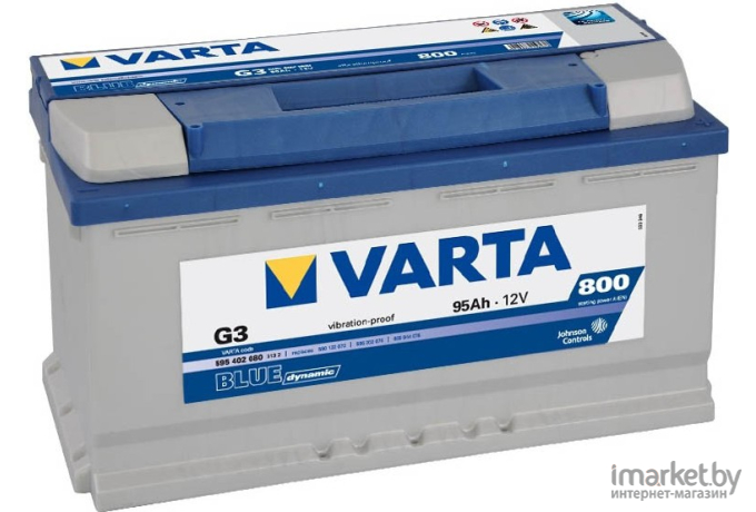 Автомобильный аккумулятор Varta Blue Dynamik 595402080 (95 А/ч)