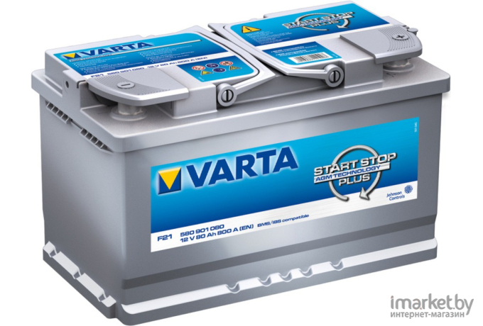 Автомобильный аккумулятор Varta Silver Dynamic AGM / 580901080 (80 А/ч)