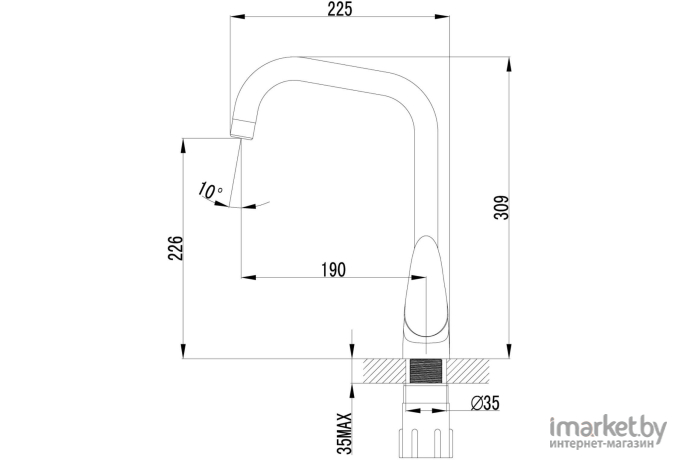 Смеситель LEMARK Pramen LM3355C