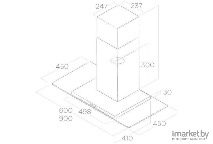 Вытяжка Elica Flat Glass IX/A/60 [68516391A]