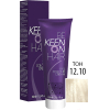 Крем-краска для волос KEEN Colour Cream 12.10 (платиновый блондин пепельный)
