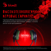 Наушники (гарнитура) A4Tech J450 Bloody черный/зеленый