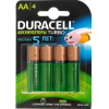 Батарейка, аккумулятор, зарядное DURACELL HR6 (4шт, 2500mAh)