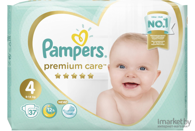 Подгузники Pampers Premium Care 4 Maxi (37шт)