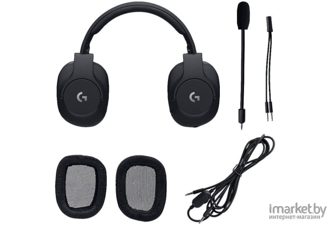 Игровые наушники Logitech G PRO Gaming Headset Black [981-000721]