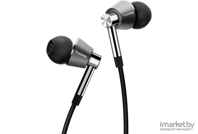 Наушники 1More Triple Driver In-Ear E1001 (серебристый)