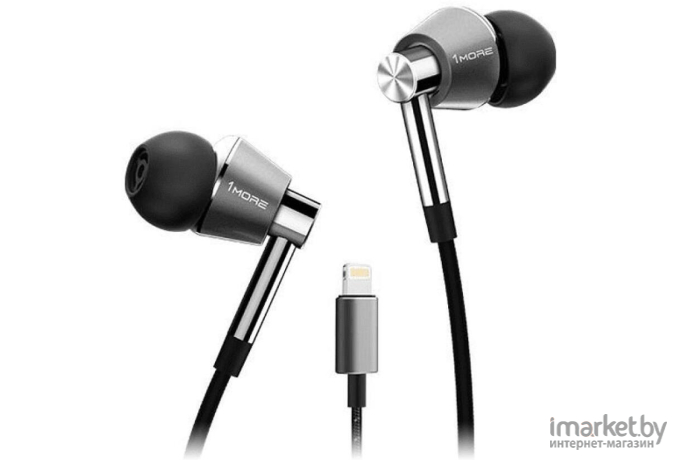 Наушники 1More Triple Driver In-Ear E1001 (серебристый)