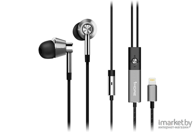 Наушники 1More Triple Driver In-Ear E1001 (серебристый)