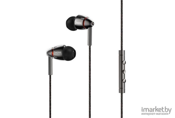 Наушники 1More Quad Driver In-Ear серый [E1010]