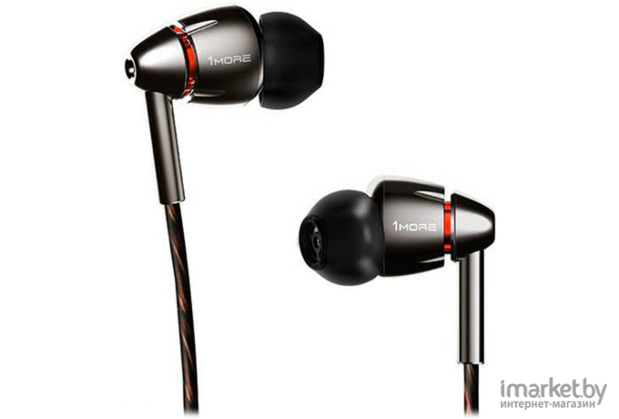 Наушники 1More Quad Driver In-Ear серый [E1010]