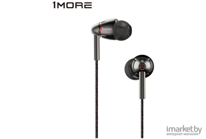 Наушники 1More Quad Driver In-Ear серый [E1010]