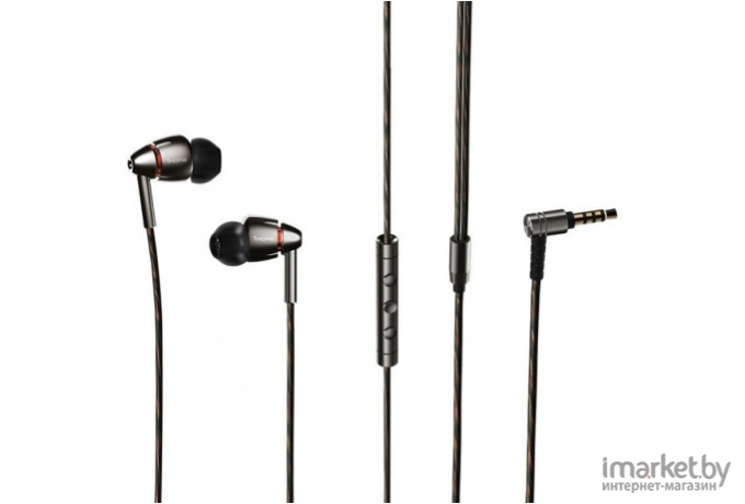 Наушники 1More Quad Driver In-Ear серый [E1010]