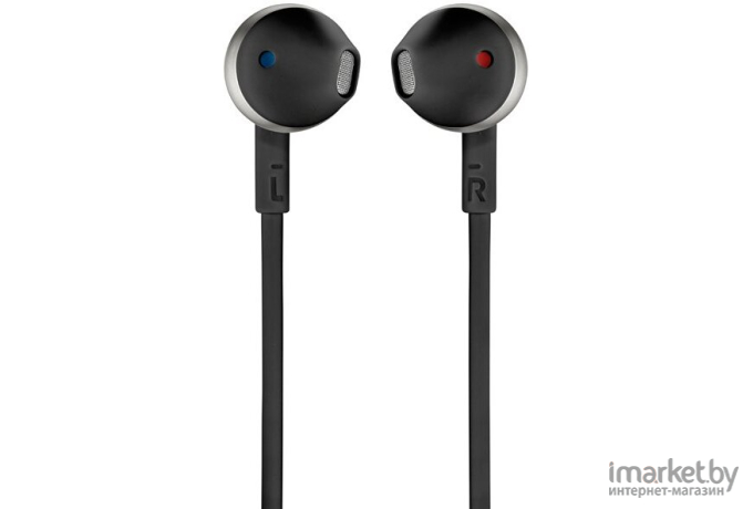 Наушники-гарнитура JBL T205BT / T205BTBLK (черный)