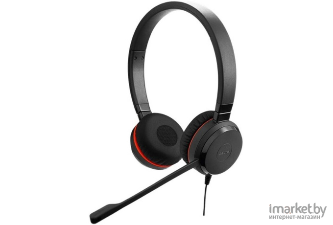 Наушники с микрофоном Jabra EVOLVE 20 SE, Stereo, MS [4999-823-309] Основные особенности гарнитуры Jabra EVOLVE 20 MS Stereo