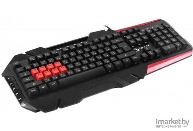 Клавиатура A4Tech Bloody B3590R (черный/красный)