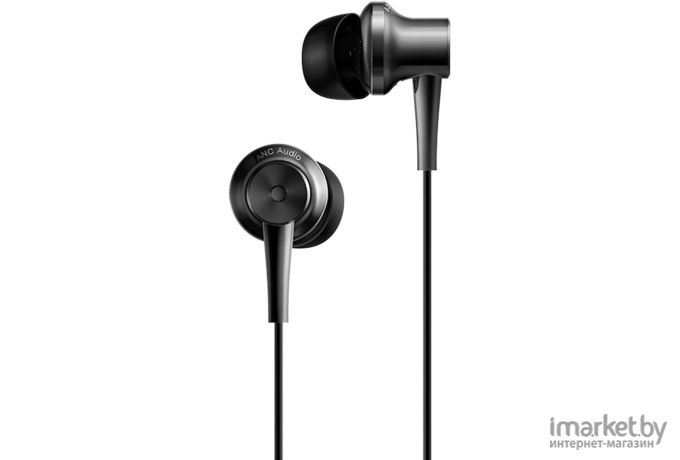 Наушники-гарнитура Xiaomi Mi Noise Canceling Earphones черный [ZBW4386TY]