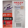 Утюг Delta Lux DL-352 белый/фиолетовый