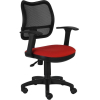 Офисное кресло Бюрократ CH-797AXSN/26-22 черный/красный [664022]