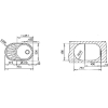 Кухонная мойка TEKA DR 77 1B 1D (40127303)