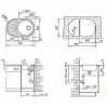 Кухонная мойка TEKA DR 77 1B 1D (40127303)