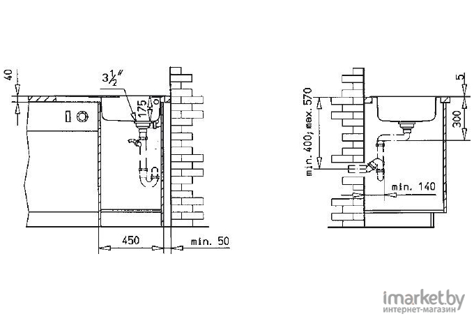 Кухонная мойка TEKA DR 77 1B 1D (40127303)