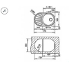 Кухонная мойка TEKA DR 77 1B 1D (40127303)