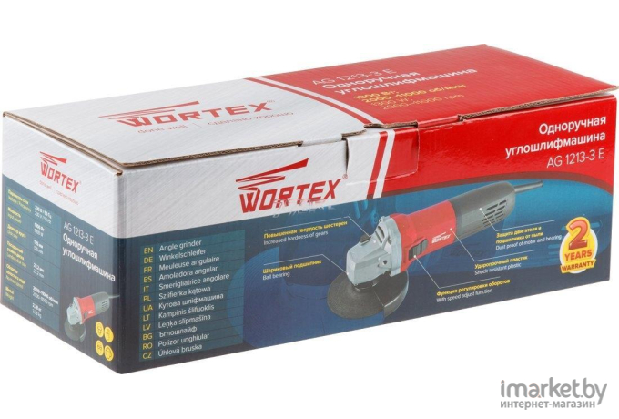 Угловая шлифовальная машина Wortex AG 1213-3 E (AG12133E00013)