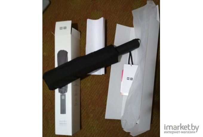 Зонт складной Xiaomi Automatic Umbrella JDV4002TY (черный)