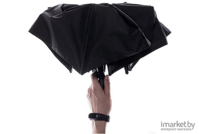 Зонт складной Xiaomi Automatic Umbrella JDV4002TY (черный)