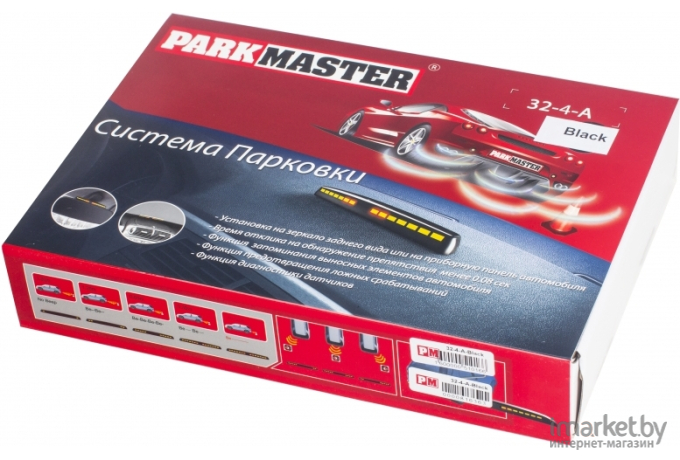 Парковочный радар ParkMaster 34-4-А (серебристый)