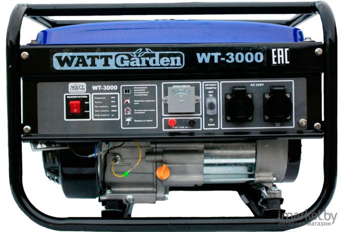 Бензиновый генератор WATT WT-3000