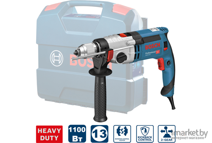 Ударная дрель Bosch GSB 24-2 Professional 060119C801