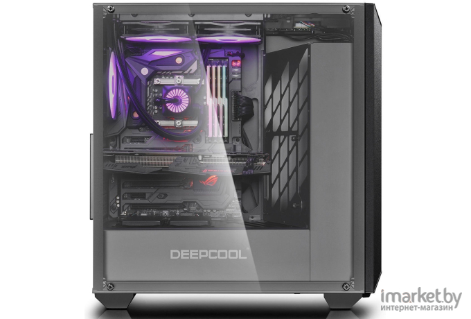 Корпус для компьютера Deepcool Earlkase V2 (DP-ATX-ERLKBK-GLSRGBV2)