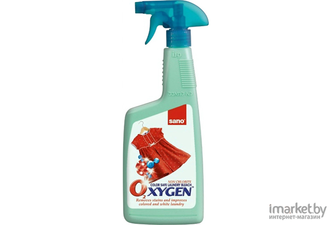 Отбеливатель Sano Non Chlorine Bleach And Stain Remover с сохранением цвета (750мл)