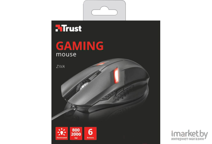 Мышь Trust Ziva Gaming / 21512