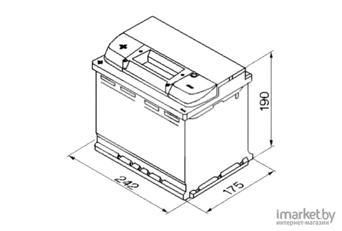 Автомобильный аккумулятор Bosch S5 092 S50 060 / 0092S50060 (63 А/ч)