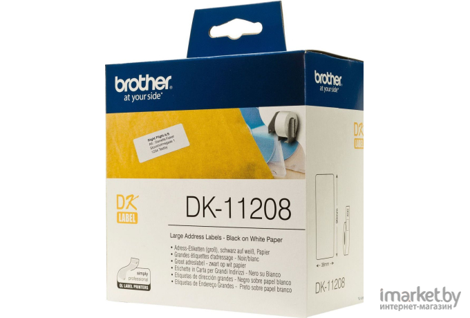Этикет-лента Brother DK11208